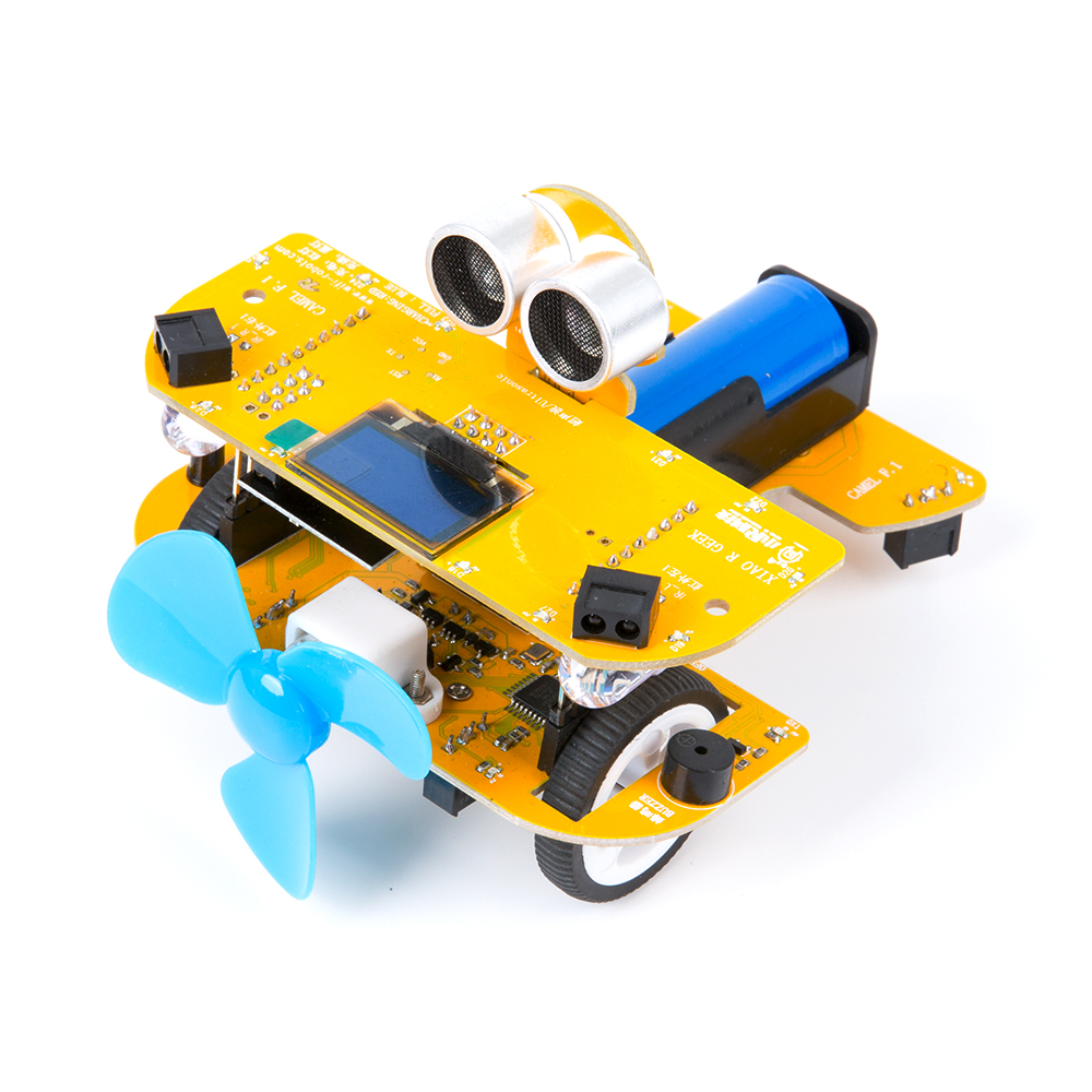 Робот Arduino STEAM Education CAMEL F.1 Mixly WiFi для детей и студентов, без аккумулятора 18650 в комплекте